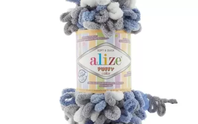 Áprilisi Fonalajánlás: Alize Puffy Color