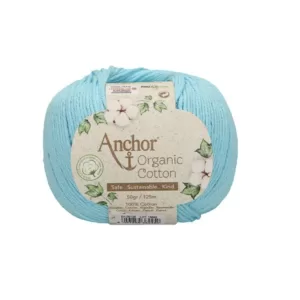 Anchor Organic Cotton 129 világoskék
