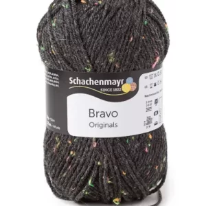 Schachenmayr Bravo 8329 antracit neon tweed