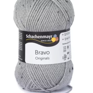 Schachenmayr Bravo 8376 világos szürke tweed