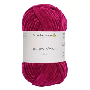 Schachenmayr Luxury Velvet 30 cseresznye