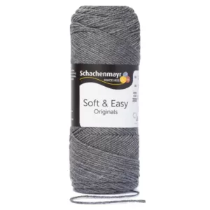 Schachenmayr Soft & Easy 92 közép szürke melír