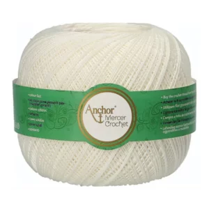 Anchor Mercer Crochet 2 törtfehér - 80/20g 10db