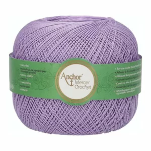 Anchor Mercer Crochet 108 lila - 20/50g 4db