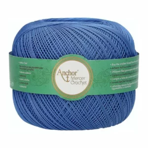 Anchor Mercer Crochet 131 kék - 80/20g 10db