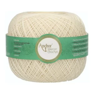 Anchor Mercer Crochet 926 ekrü - 20/20g 10db