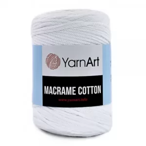 YarnArt Macrame Cotton 751 fehér