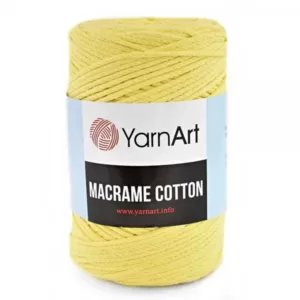 YarnArt Macrame Cotton 754 sárga