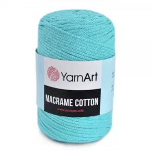 YarnArt Macrame Cotton 763 türkiz kék