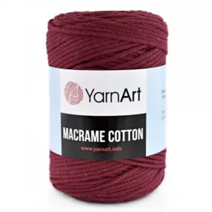 YarnArt Macrame Cotton 781 bordó