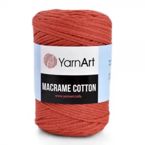 YarnArt Macrame Cotton 785 téglavörös