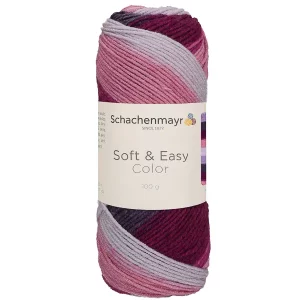 Schachenmayr Soft & Easy Color 97 bogyósgyümölcs színei