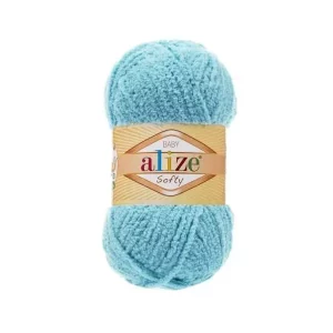 Alize Softy 128 türkiz kék