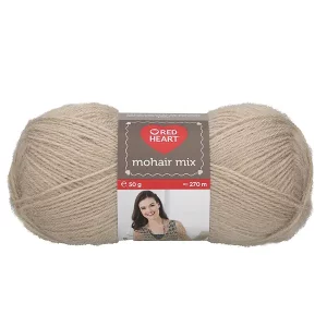 Red Heart Mohair Mix 344 bézs