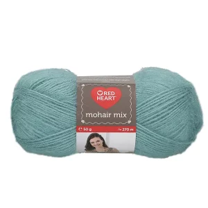 Red Heart Mohair Mix 628 sötét türkiz