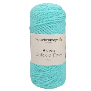 Schachenmayr Bravo Quick & Easy 8366 menta kék