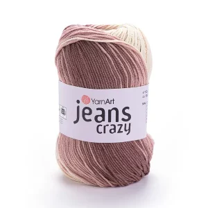 YarnArt Jeans Crazy 8201 tejeskávé