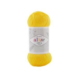 Alize Diva Fine 110 sárga