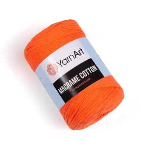 YarnArt Macrame Cotton 800 neon narancs