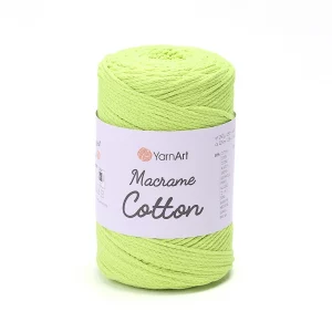 YarnArt Macrame Cotton 801 világos neon zöld