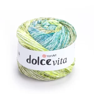 YarnArt Dolce Vita 3406 nefelejcs